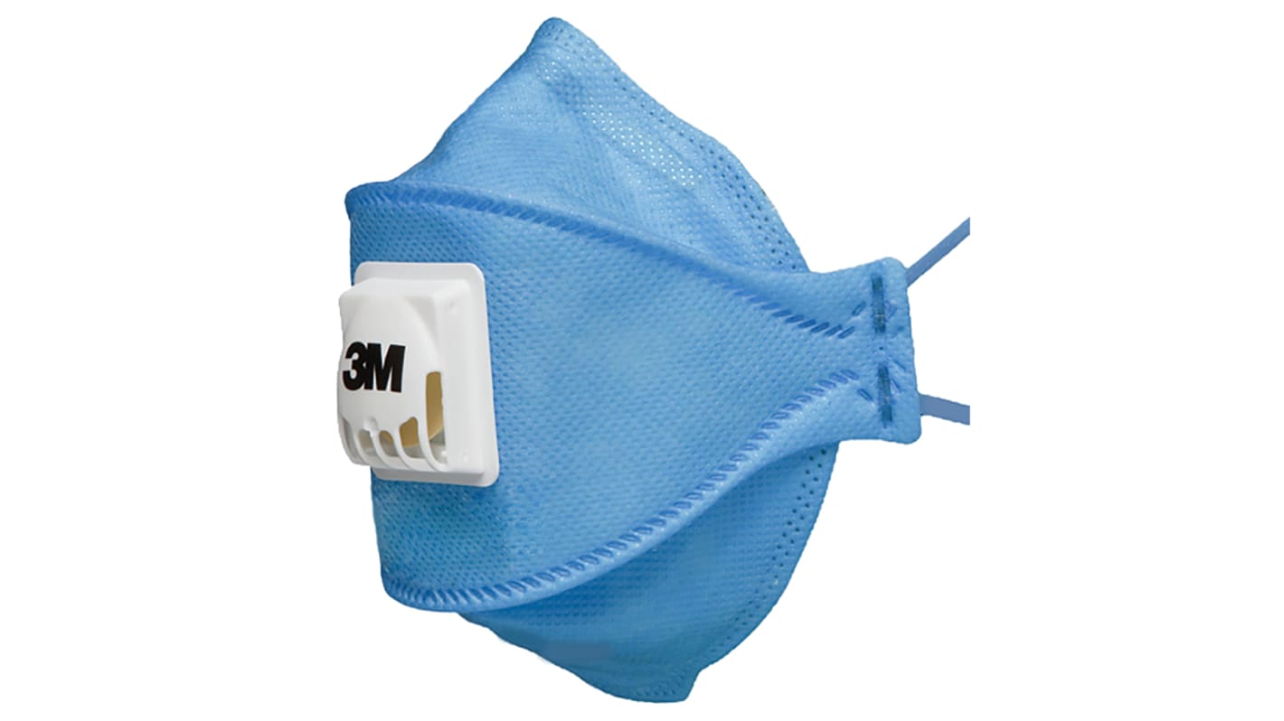 3M Aura™ 9400+ Series Disposable Face Mask, FFP2, Non-Valved, Fold Flat, 1 per Package