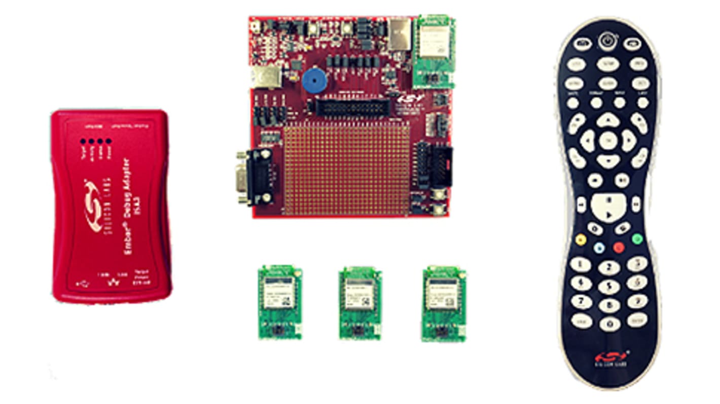 Module de développement de communication et sans fil Silicon Labs Télécommande, ZigBee 2.4GHz