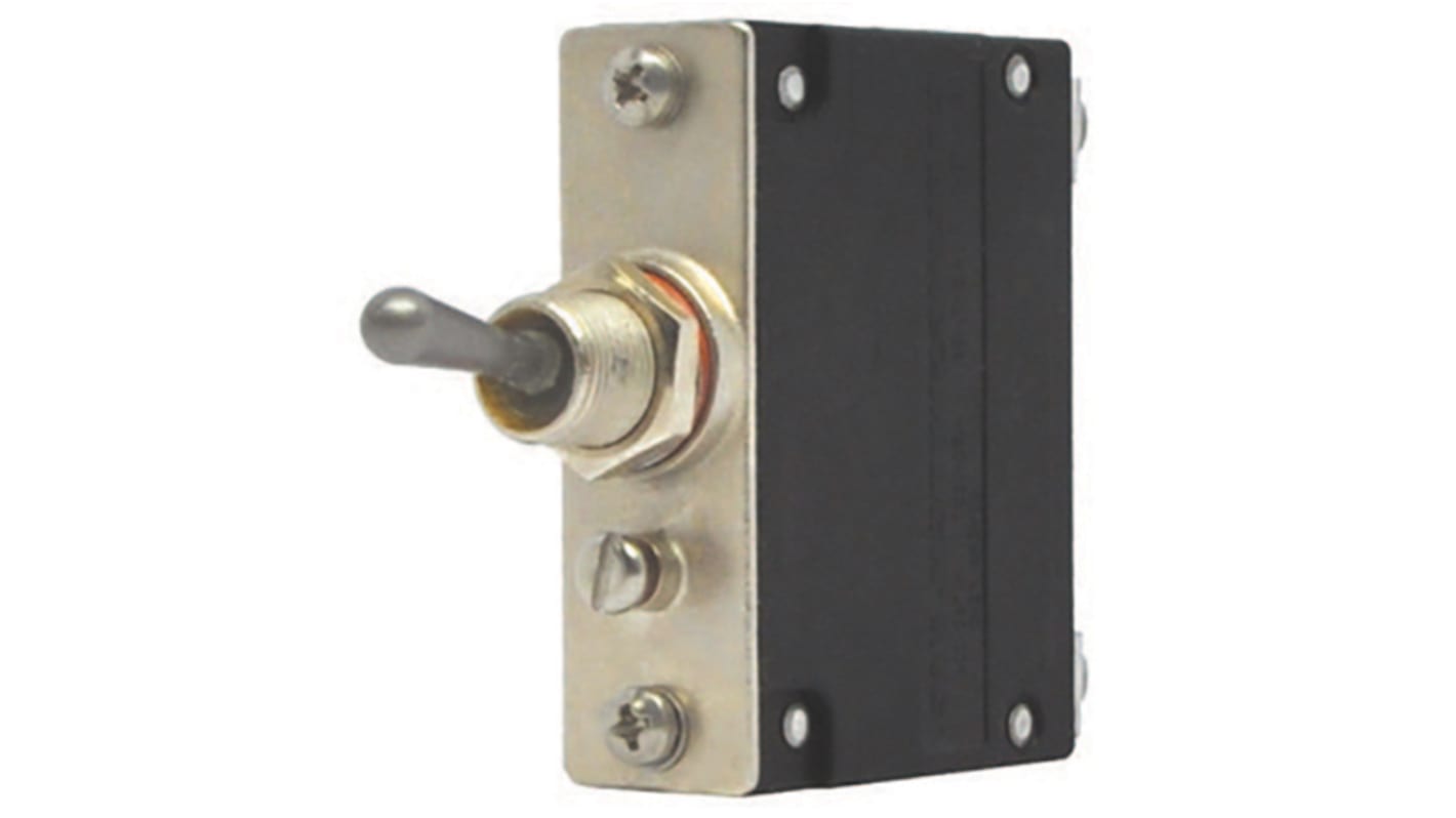 Carling Technologies Thermal Magnetic Circuit Breaker - C Single Pole Panel Mount, 1A Current Rating