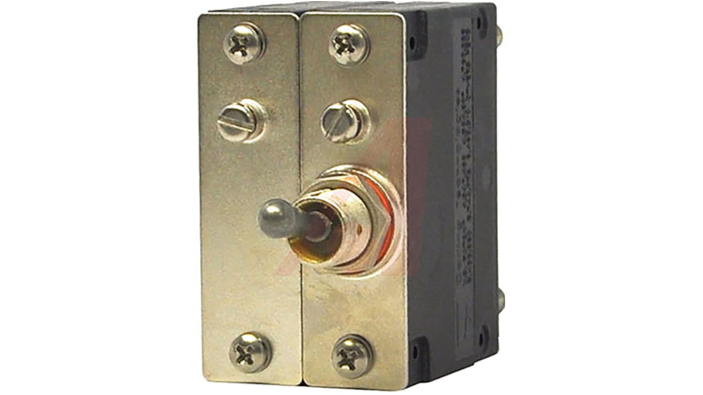 Carling Technologies Thermal Magnetic Circuit Breaker - C 2 Pole Panel Mount, 30A Current Rating