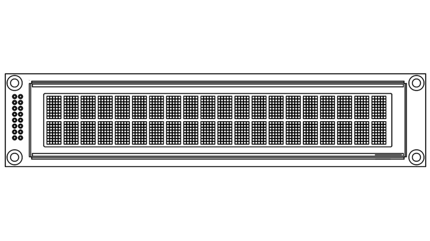 Vishay OLED-Display Grün Passiv-Matrix