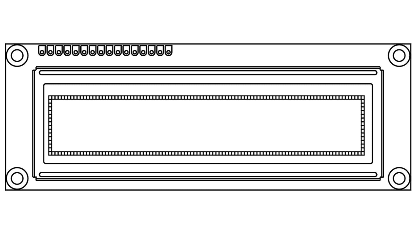 Vishay OLED-Display Grün Passiv-Matrix