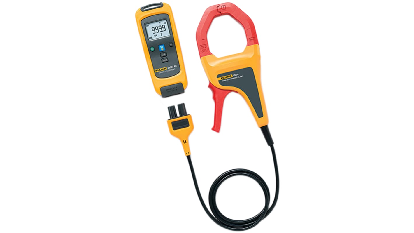 Fluke A3003FC Clamp Meter Wi-Fi, 2000A dc CAT III 1000V With UKAS Calibration