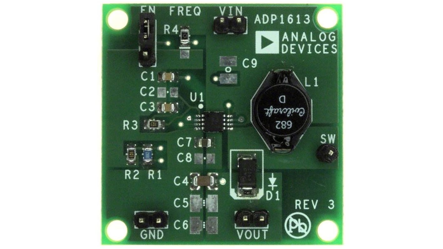 Analog Devices ADP1613-12-EVALZ Dc-Dc-konverter til ADP1613