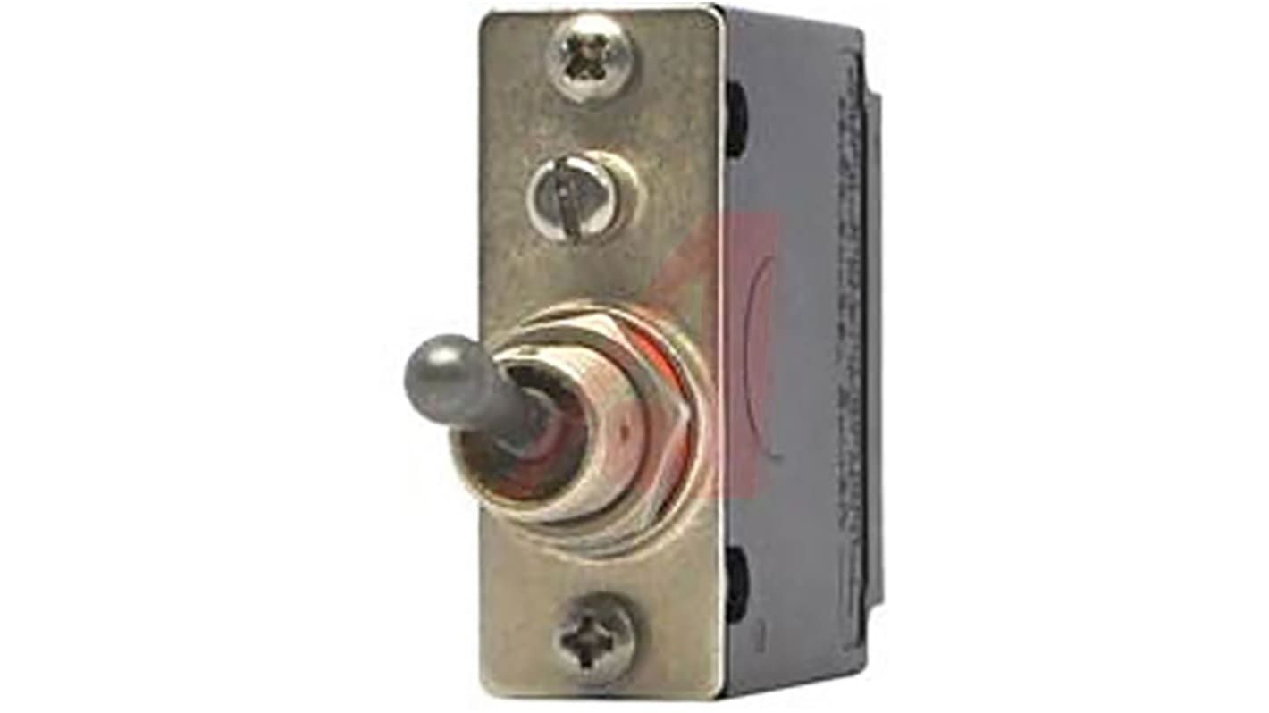 Carling Technologies Thermal Magnetic Circuit Breaker - A Single Pole Panel Mount, 10A Current Rating