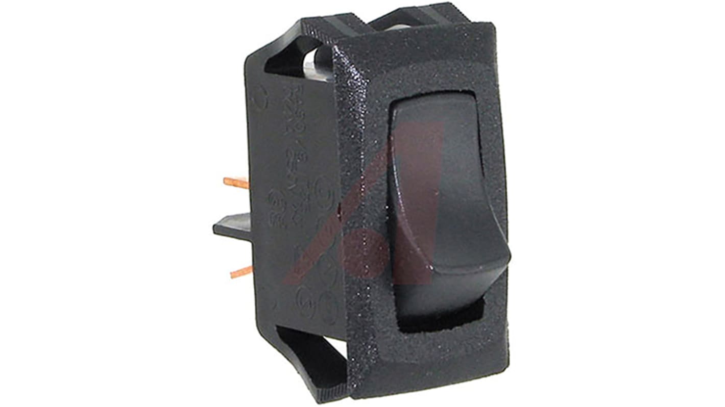 Interruptor de balancín, RA911-RB-B-0-N, Contacto SPST, Enclavamiento, 16 A a 125 V ac, Negro