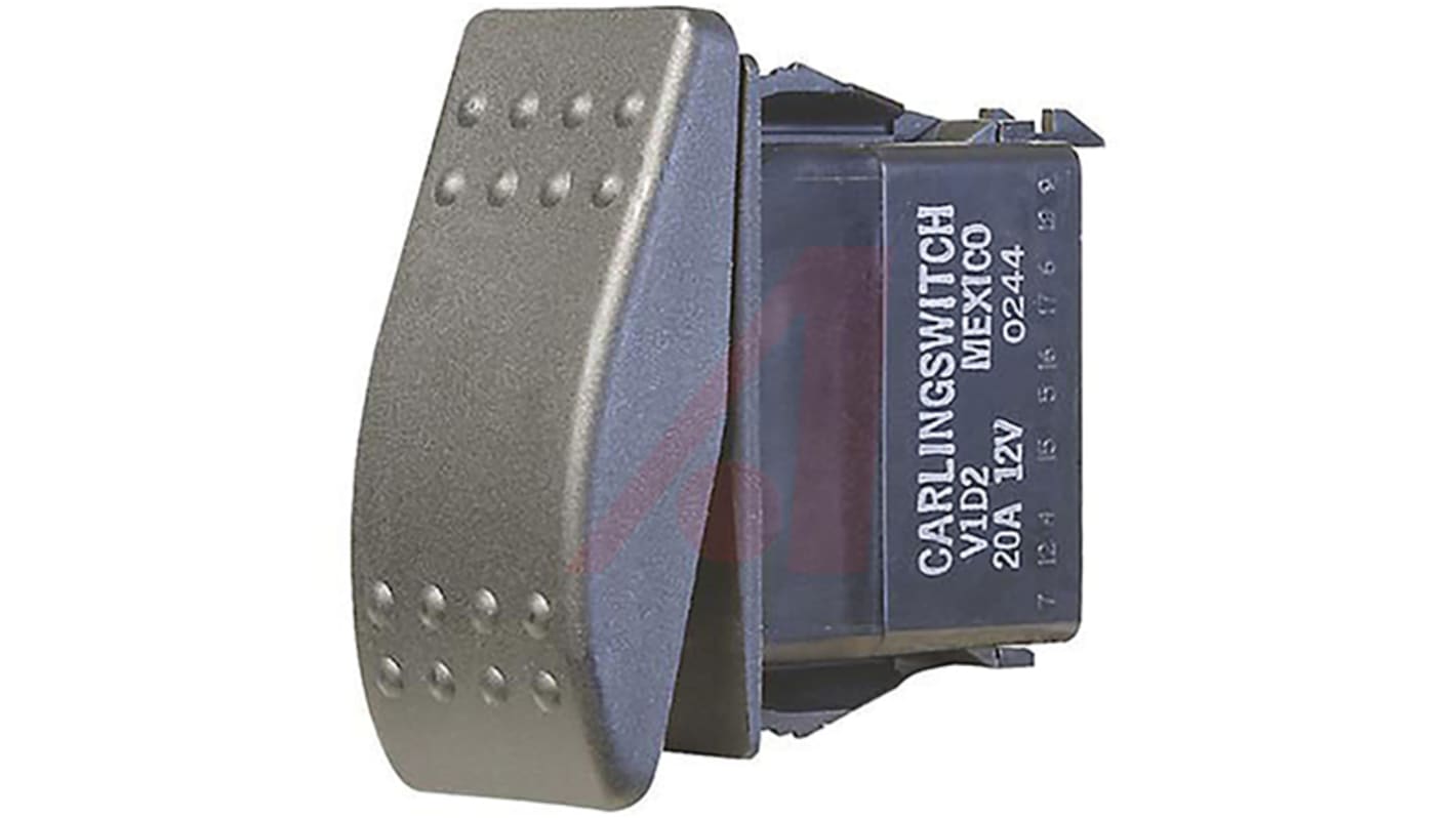 V1D2S00B-AZC00-000 | Carling Technologies SPST, On-Off Rocker Switch ...