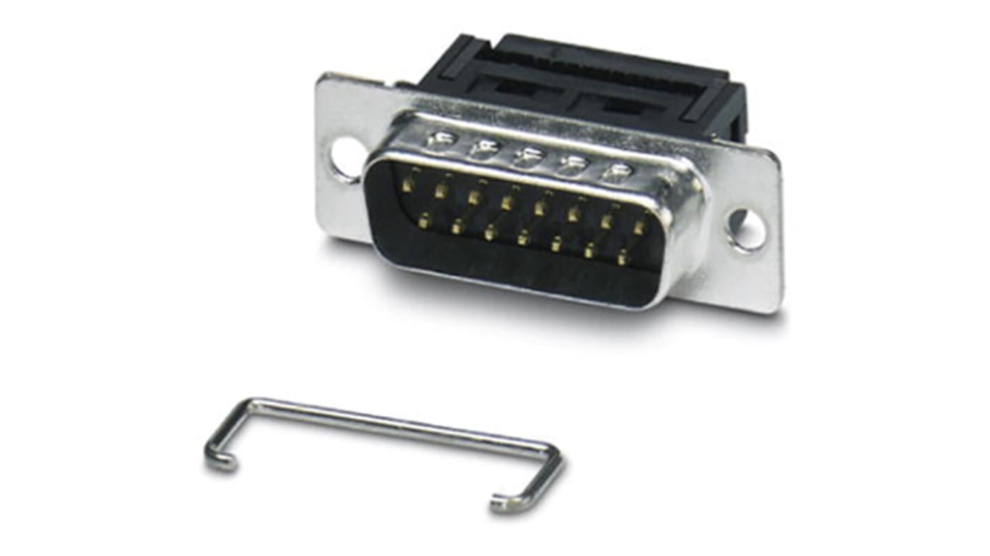 Konektor RJ, řada: VS-15-ST-DSUB-FK, Kontaktní vložka D-Sub, pro použití s: Datové konektory D-Sub Phoenix Contact