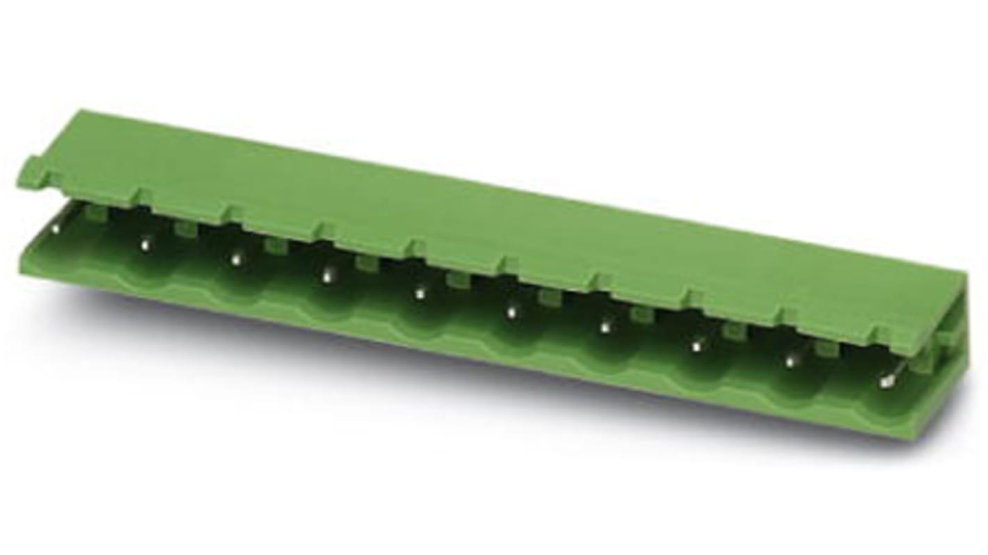 Borne enchufable para PCB Phoenix Contact serie GMSTB 2.5/10-G de 10 vías, paso 7.5mm, para soldar