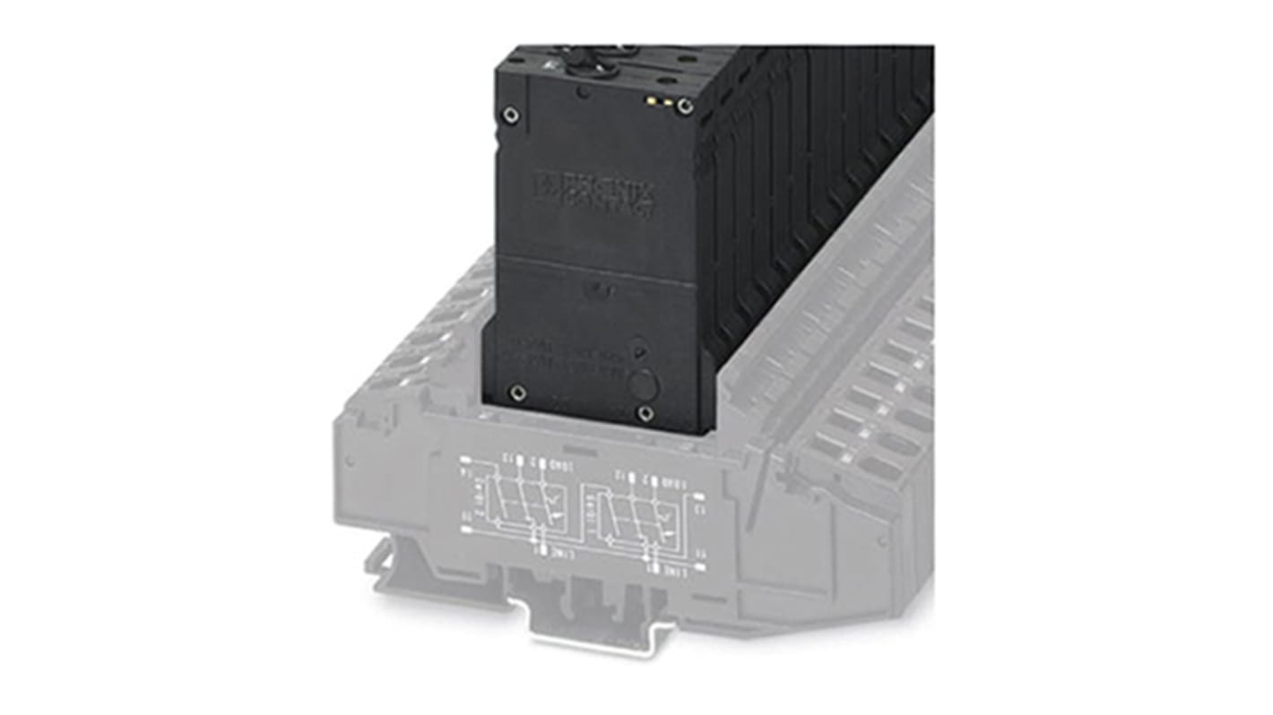 Phoenix Contact Thermal Circuit Breaker - TMCP 1 M1 300 4A 2 Pole 65 V dc, 250V ac Voltage Rating, 4A Current Rating