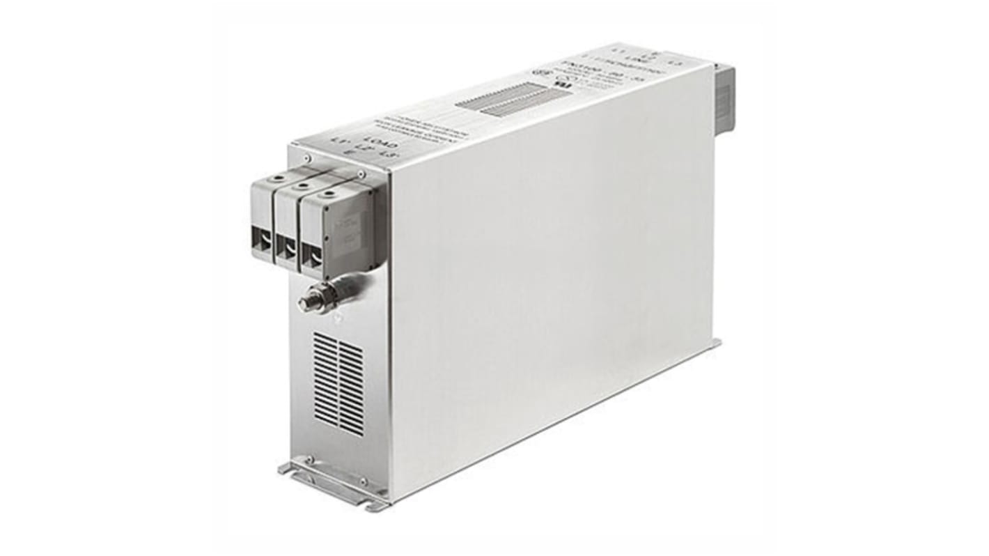 Schaffner, FN3100 230A 3 x 520/300 V ac 0 → 60Hz, Chassis Mount RFI Filter, Terminal Block 3 Phase