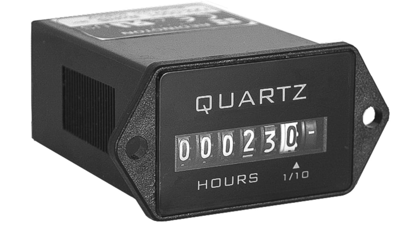 Compteur Trumeter 722 Heures 90→264 V c.a. Analogique 6 digits