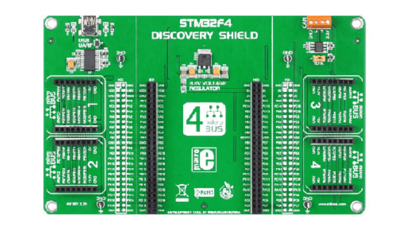 MikroElektronika Discovery Evaluierungsplatine STM32