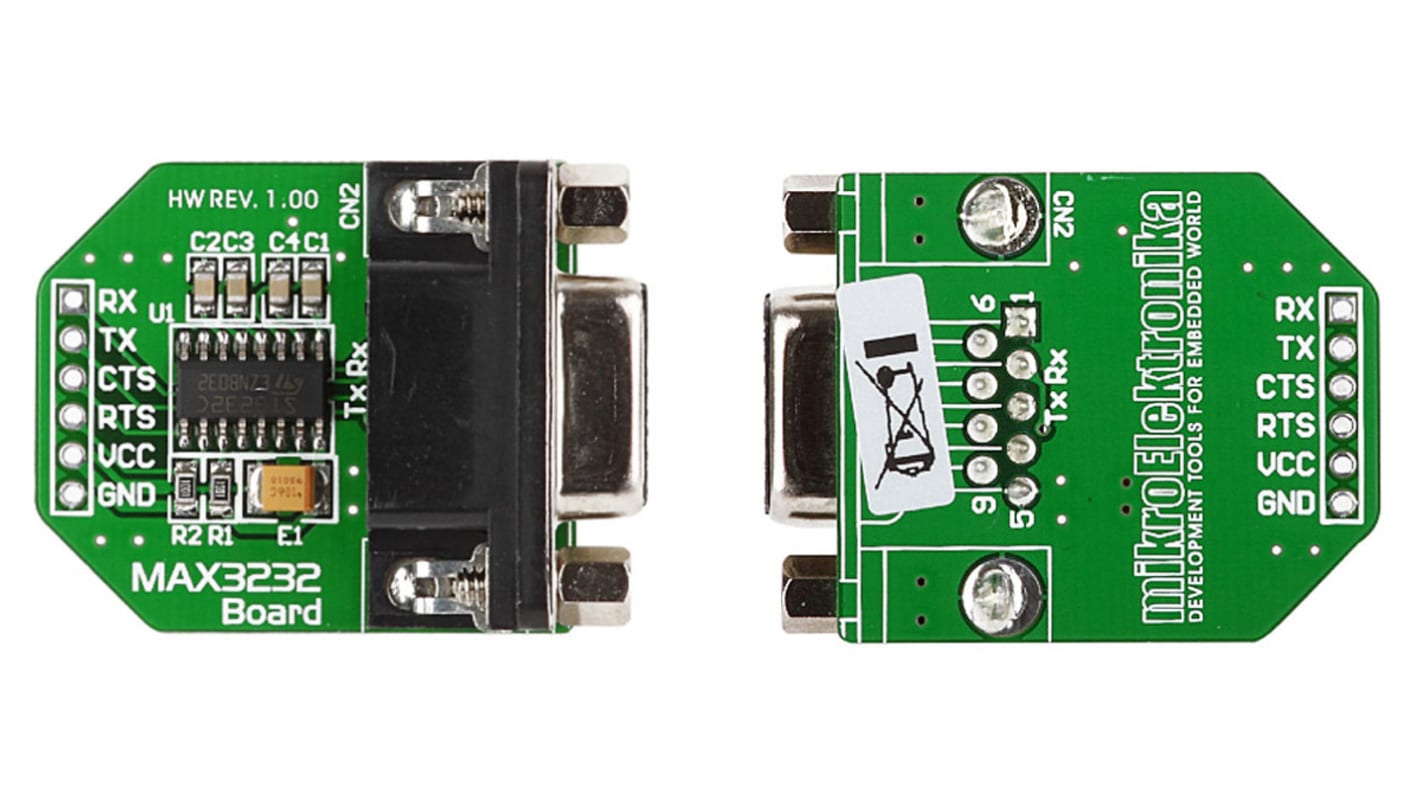 Strumento di sviluppo comunicazione e wireless MikroElektronika MikroElektronika MAX3232