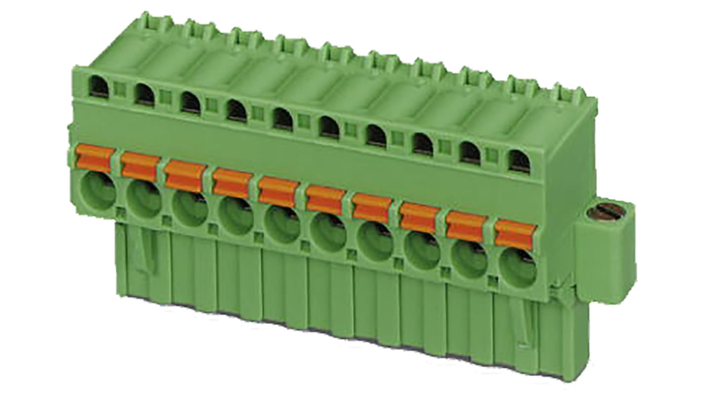 Morsettiera per circuito stampato Phoenix Contact serie FKCVR 2.5/14-STF-5.08 a 14 vie, passo 5.08mm