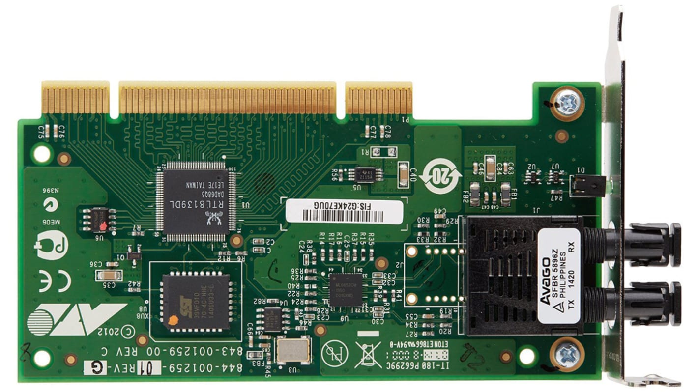 Boîtier d'interface réseau PCI-X Allied Telesis, à 1 port 10/100Mbit/s