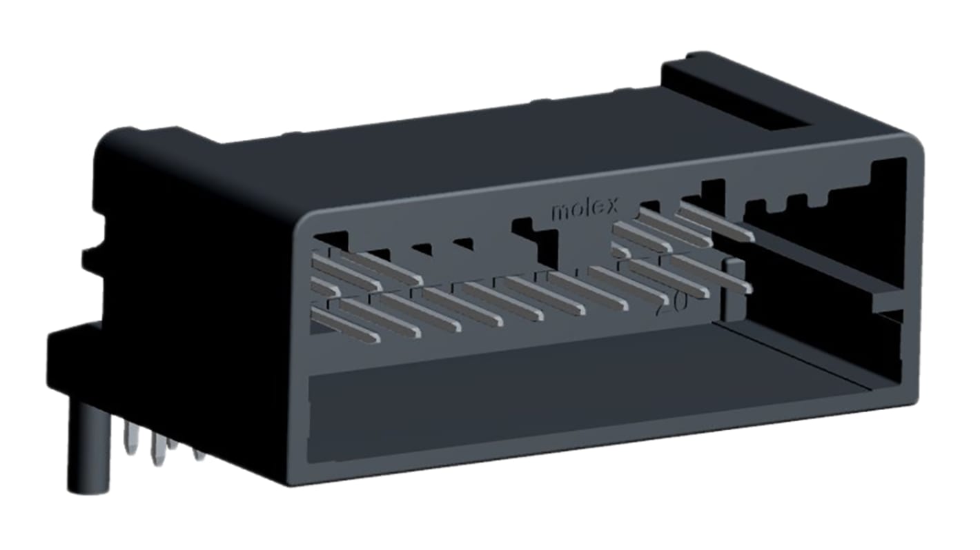 Molex, Mini50 Automotive Connector Plug 20 Way, Solder Termination