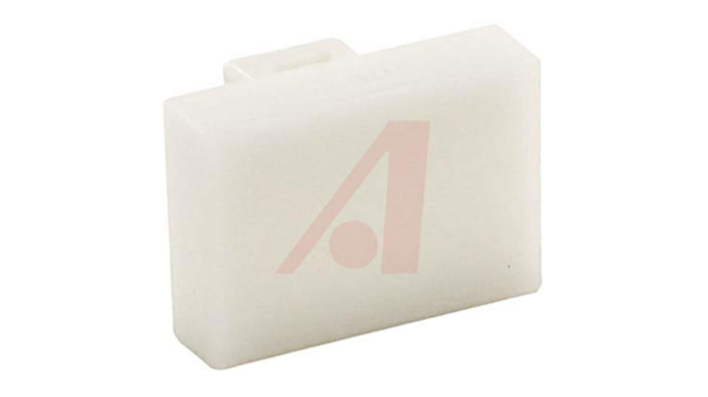 Johnson Electric White Push Button Cap for Use with TH25 Series, 15 x 21mm