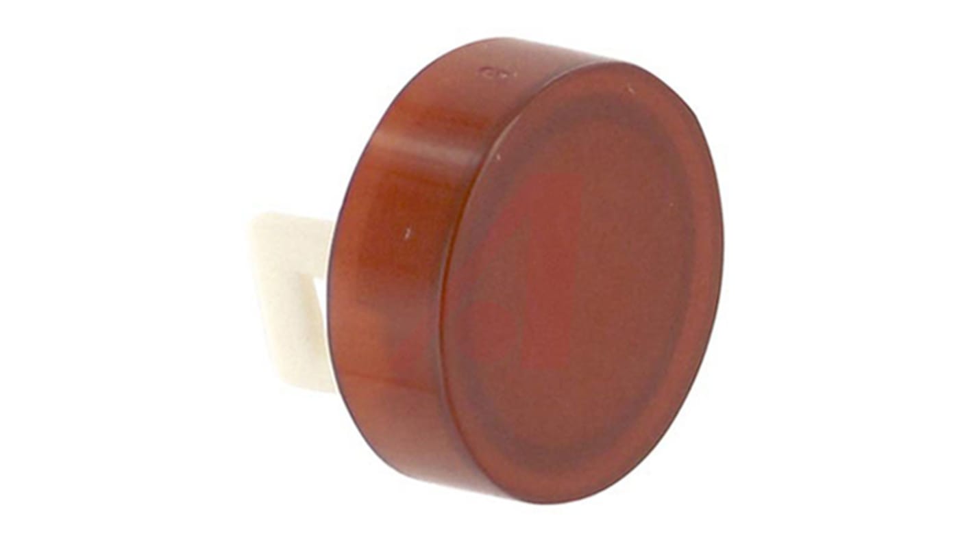 Johnson Electric Red Push Button Cap for Use with TH25 Series