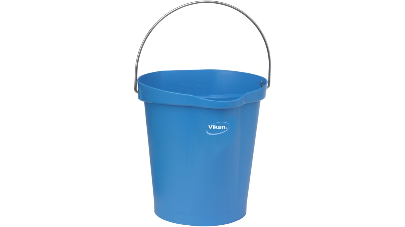 Cubo Agua Plastico Azul 12L