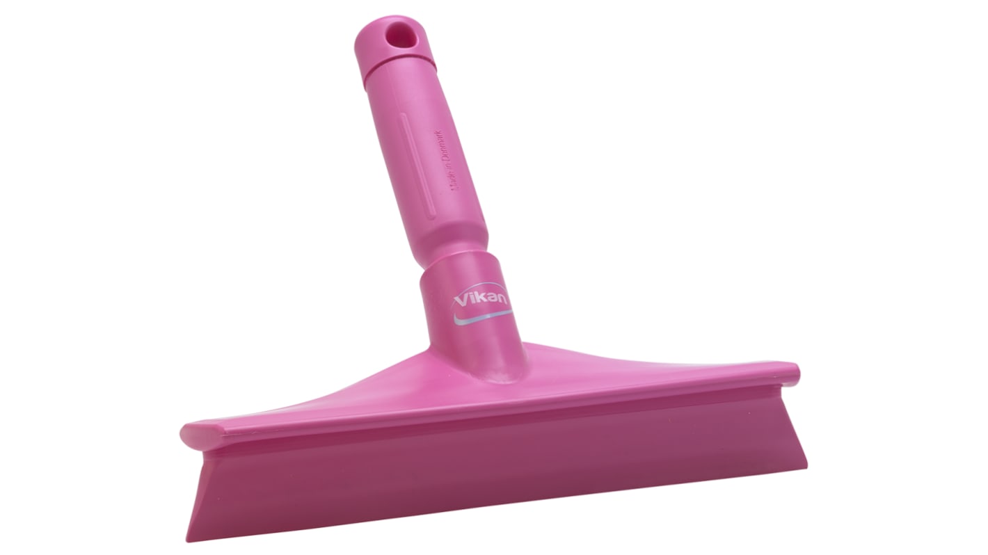 Vikan Abzieher geeignet für Oberflächen für die Lebensmittelzubereitung, Rosa, B 245mm x H 104mm x T 50mm