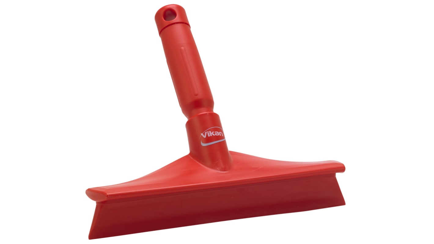 Vikan Red Squeegee, 104mm x 245mm x 50mm, for Food Preparation Surfaces