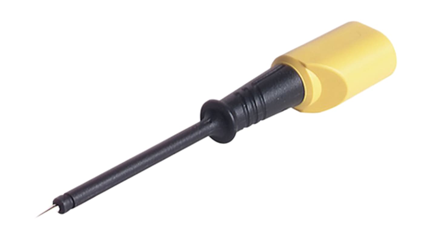 Hirschmann Needle Test Probe, 2mm Tip, 30 V ac, 60V dc, 4mm Socket