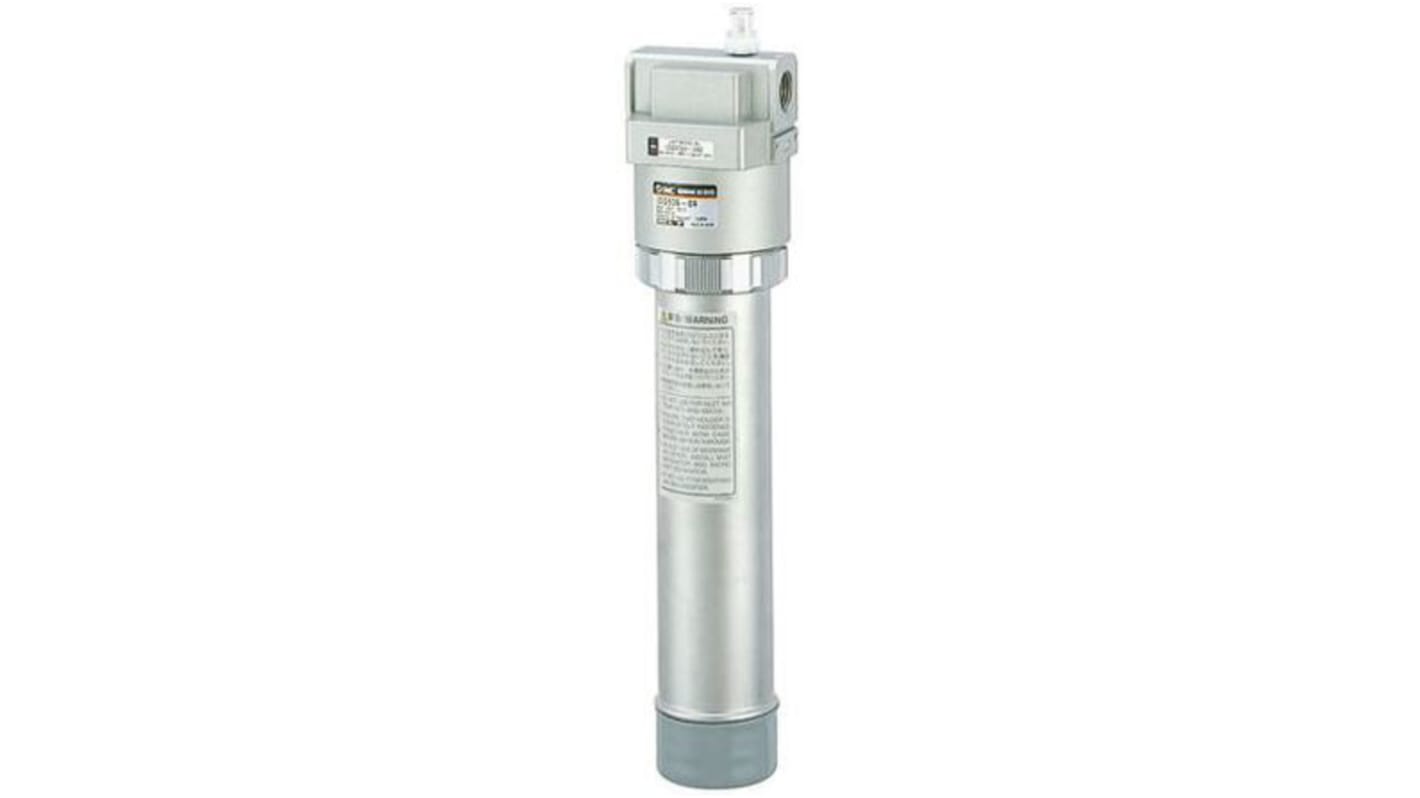 Secador de aire comprimido SMC IDG30LA-F03, Membrana, G 3/8, 75 (Outlet) L/min, 93 (Inlet) L/min, 3/8, +50°C, -5°C, 1MPa