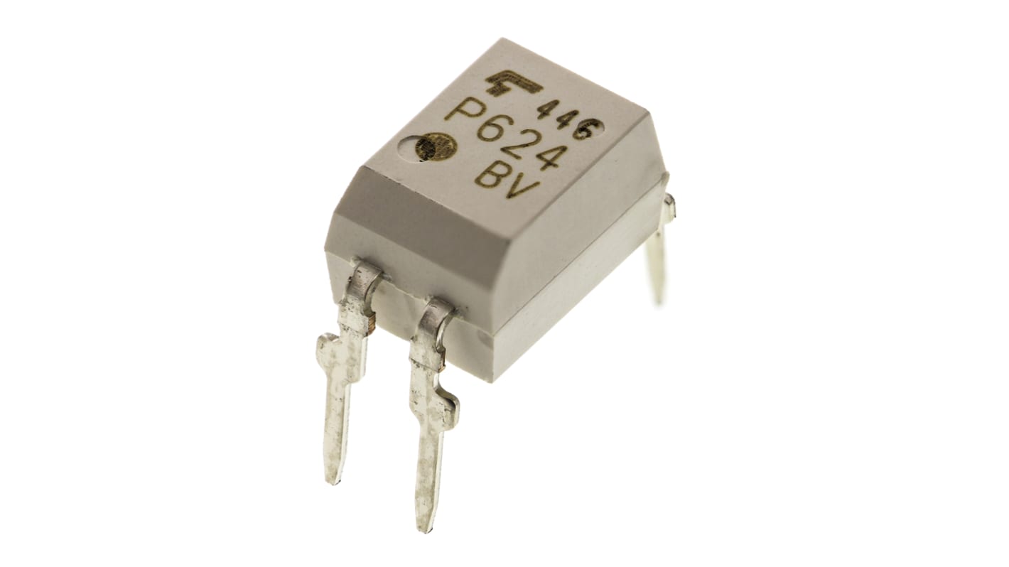 Toshiba, TLP361J(D4-T7,F) Phototriac Output Optocoupler, Through Hole, 4-Pin DIP