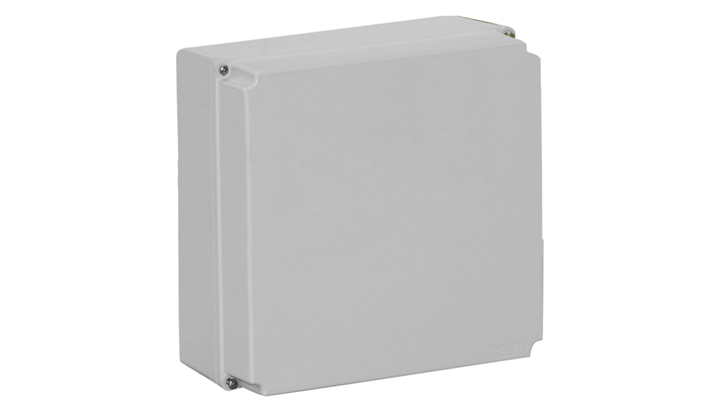 B&R Enclosures PJ Series Grey Noryl Enclosure, IP55, Grey Lid, 110 x 75 x 65mm