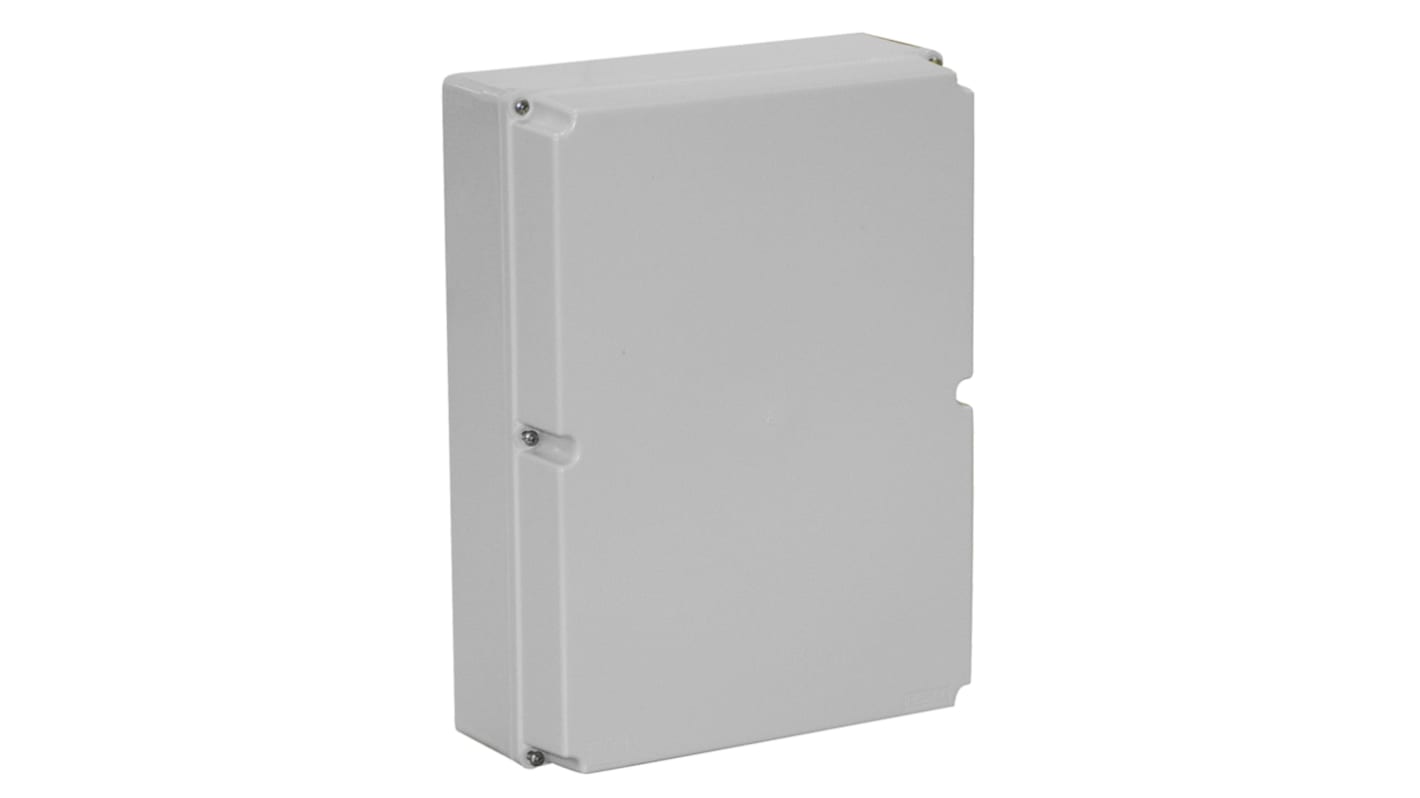 B&R Enclosures Polynova PM Series Grey Noryl Enclosure, IP65, Grey Lid, 360 x 270 x 165mm