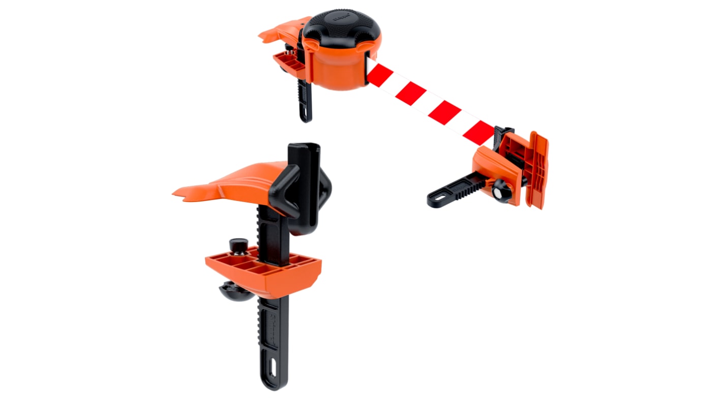 Skipper Black & Orange Barrier Mount