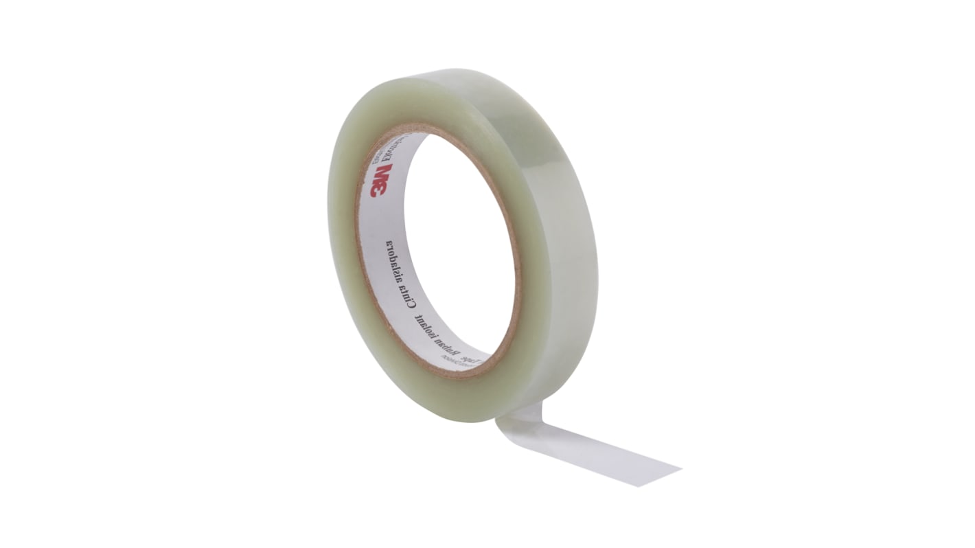 Elektrikářská páska, Žlutá PET 3000V 25mm x , délka: 66m tloušťka 0.02mm 3M Tape 74 3M