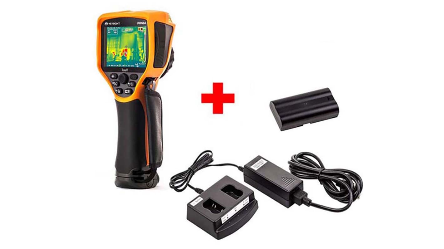 Keysight Technologies U5856A Thermal Imaging Camera Kit, -20 → +650 °C, 160 x 120pixel Detector Resolution