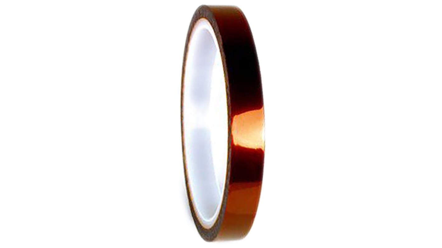 3M Scotch 1205 Amber Polyimide Film Electrical Tape, 19mm x 33m