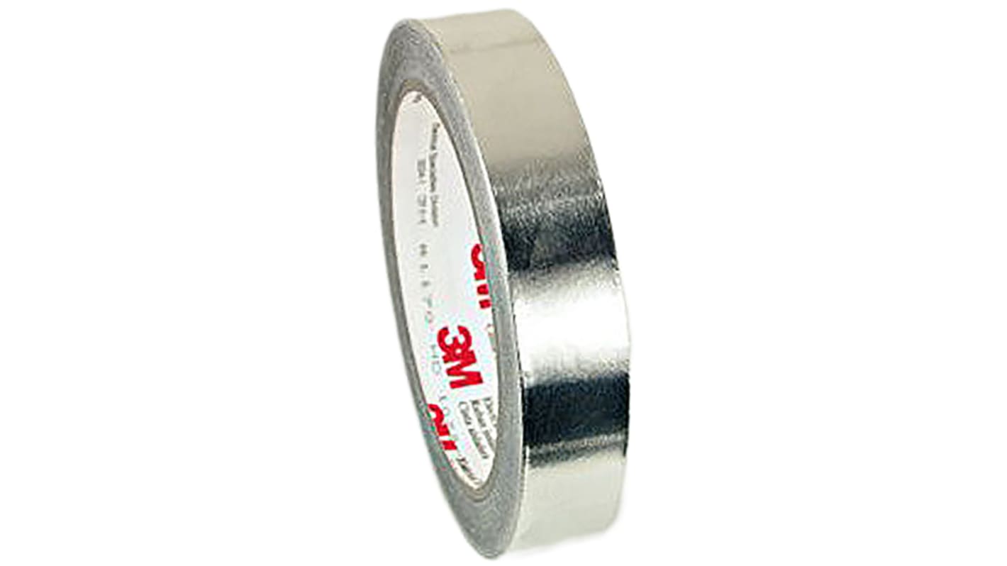 T117015 3M T117 Conductive Metallic Tape, 15mm x 16m RS