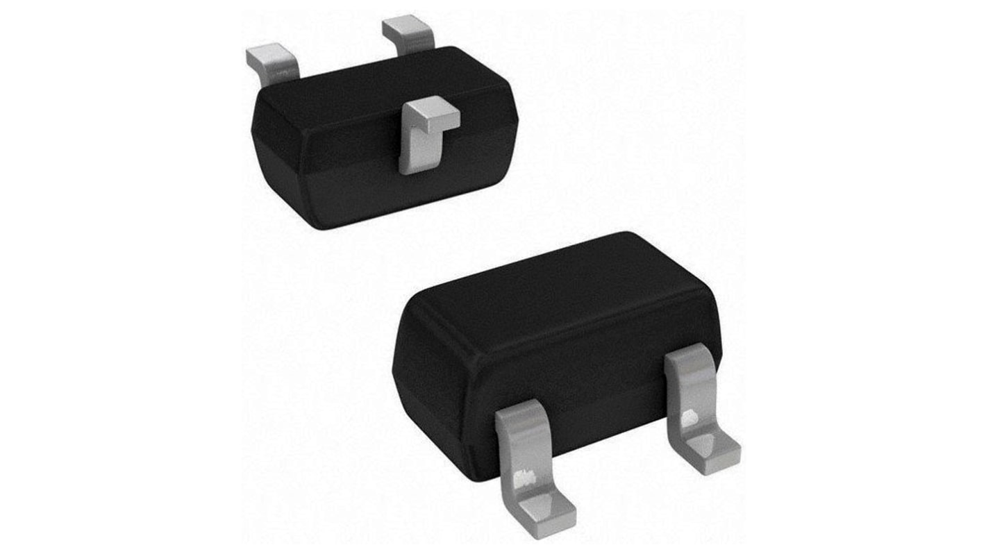 Transistor, 2DC4617R-7-F, NPN 150 mA 50 V SOT-523 (SC-89), 3 pines, 100 MHz, Simple