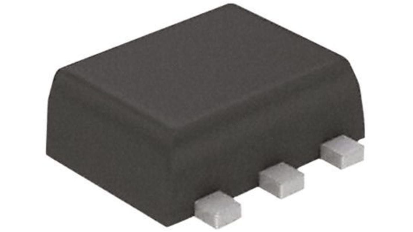 MOSFET DiodesZetex, canale N, 13,5 Ω, 280 mA, SOT-563, Montaggio superficiale