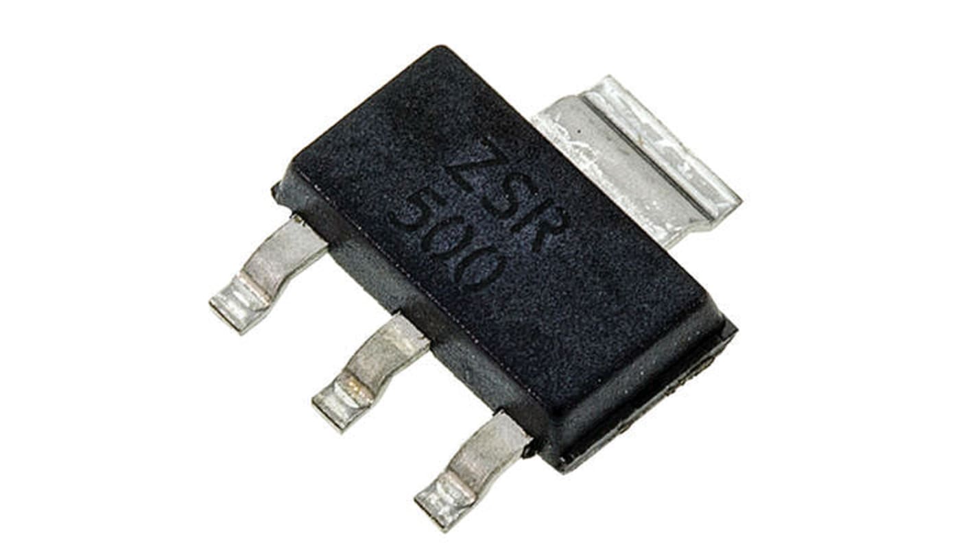 DiodesZetex AZ1117H-5.0TRE1, 1 Linear Voltage, Voltage Regulator 1A, 5 V 3+Tab-Pin, SOT-223