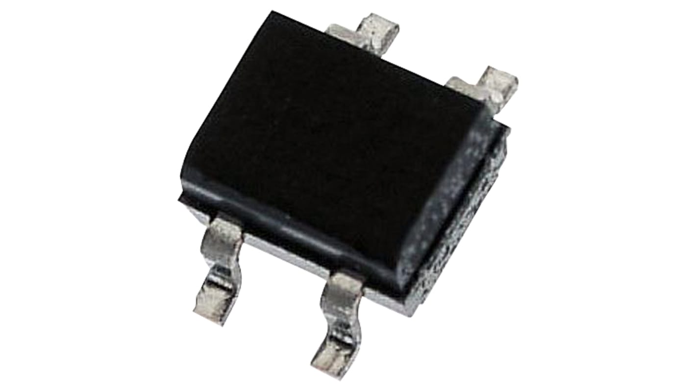 Diodes Inc Bridge Rectifier, 1A, 200V, 4-Pin