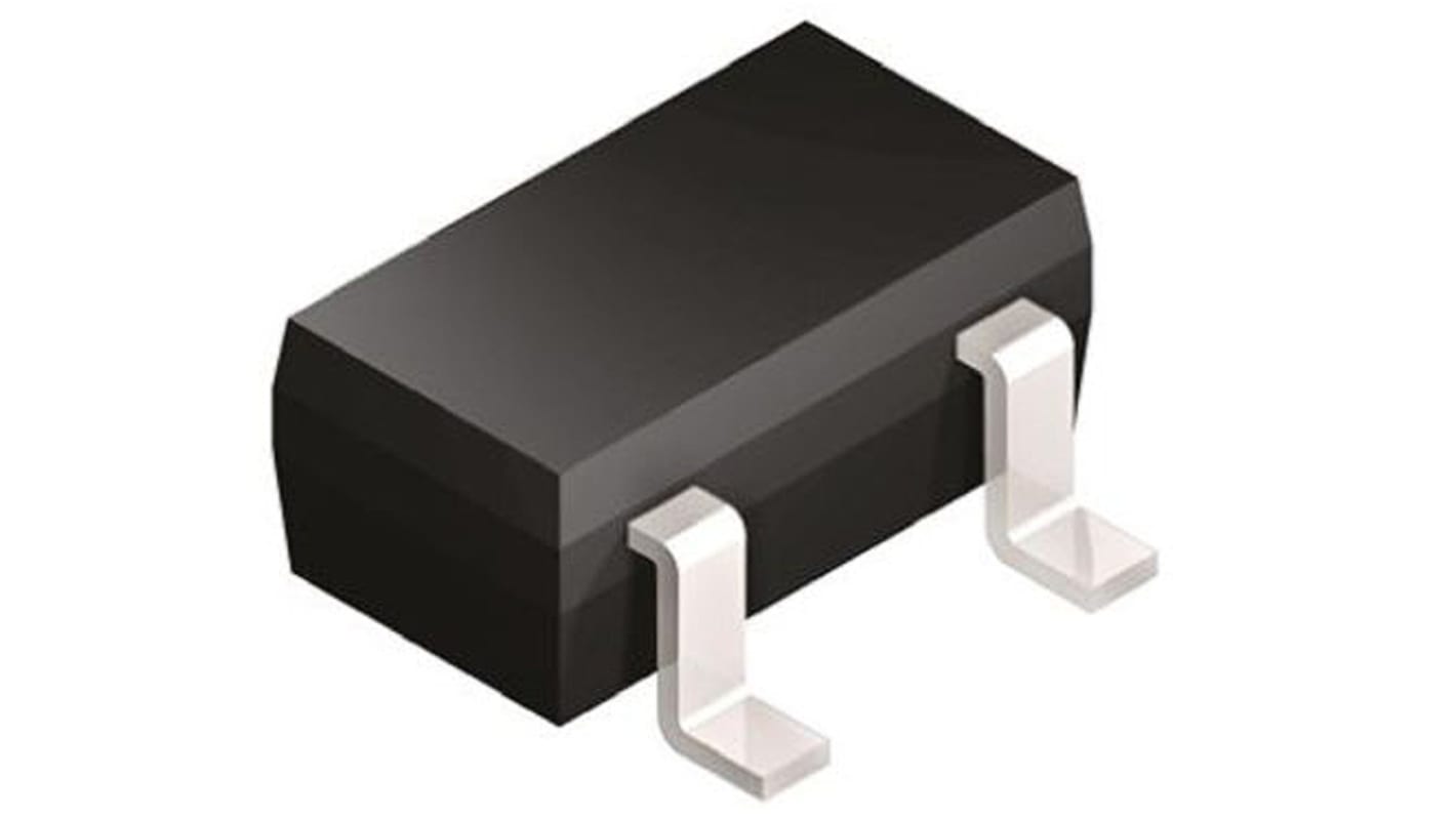 DiodesZetex 3 x 1.4 x 1.1mm Simple 10mA 0.9V MMBZ5230B-7-F +150 °C 350 mW 5μA 19Ω -65 °C Montaje superficial 4.7V 1