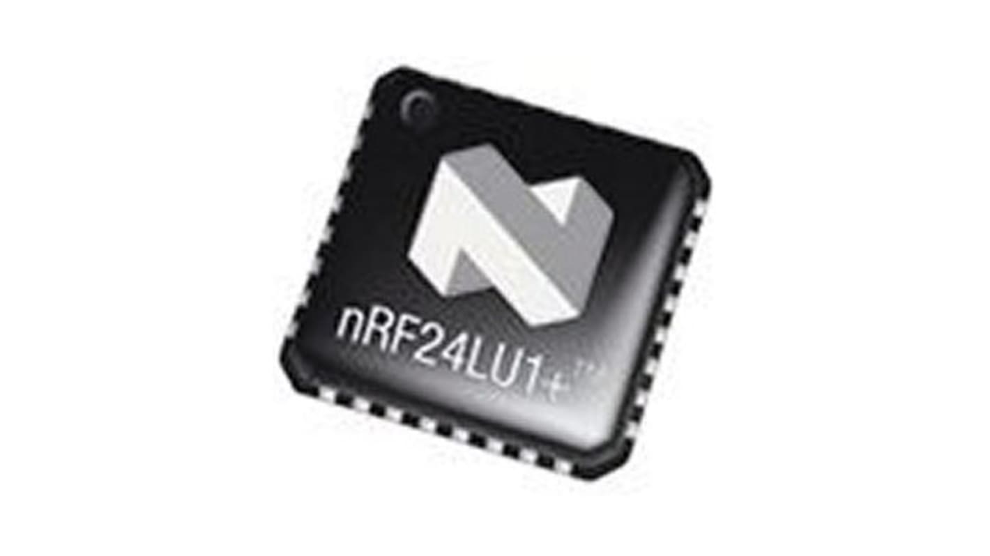 Nordic Semiconductor NRF24LU1P-F16Q32-T, 8 bit System On Chip SOC for Compact USB Dongles for Wireless Peripherals,