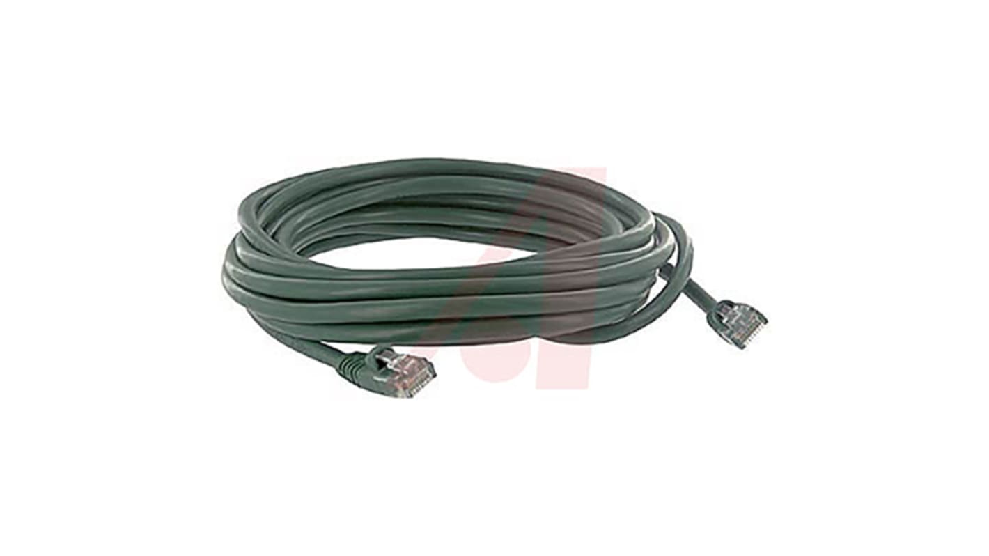 Cinch Connectors Cat5e Ethernet Cable, U/UTP, Green PVC Sheath, 3m