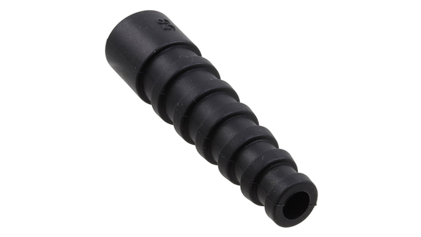 Cinch Strain Relief Boot for use with Coaxial Connector, RG-141 Cable, RG-58 Cable