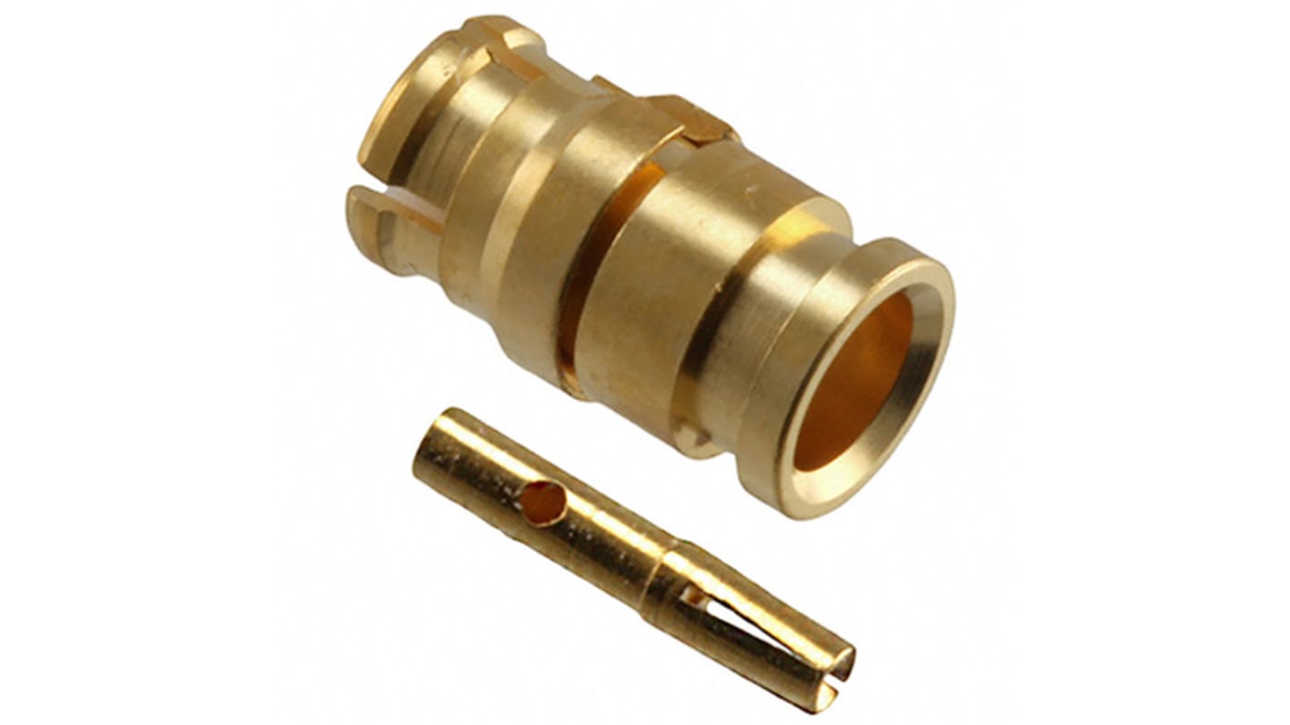 Cinch Connectors, jack Cable Mount SMP Connector, 50Ω, Solder Termination, Straight Body