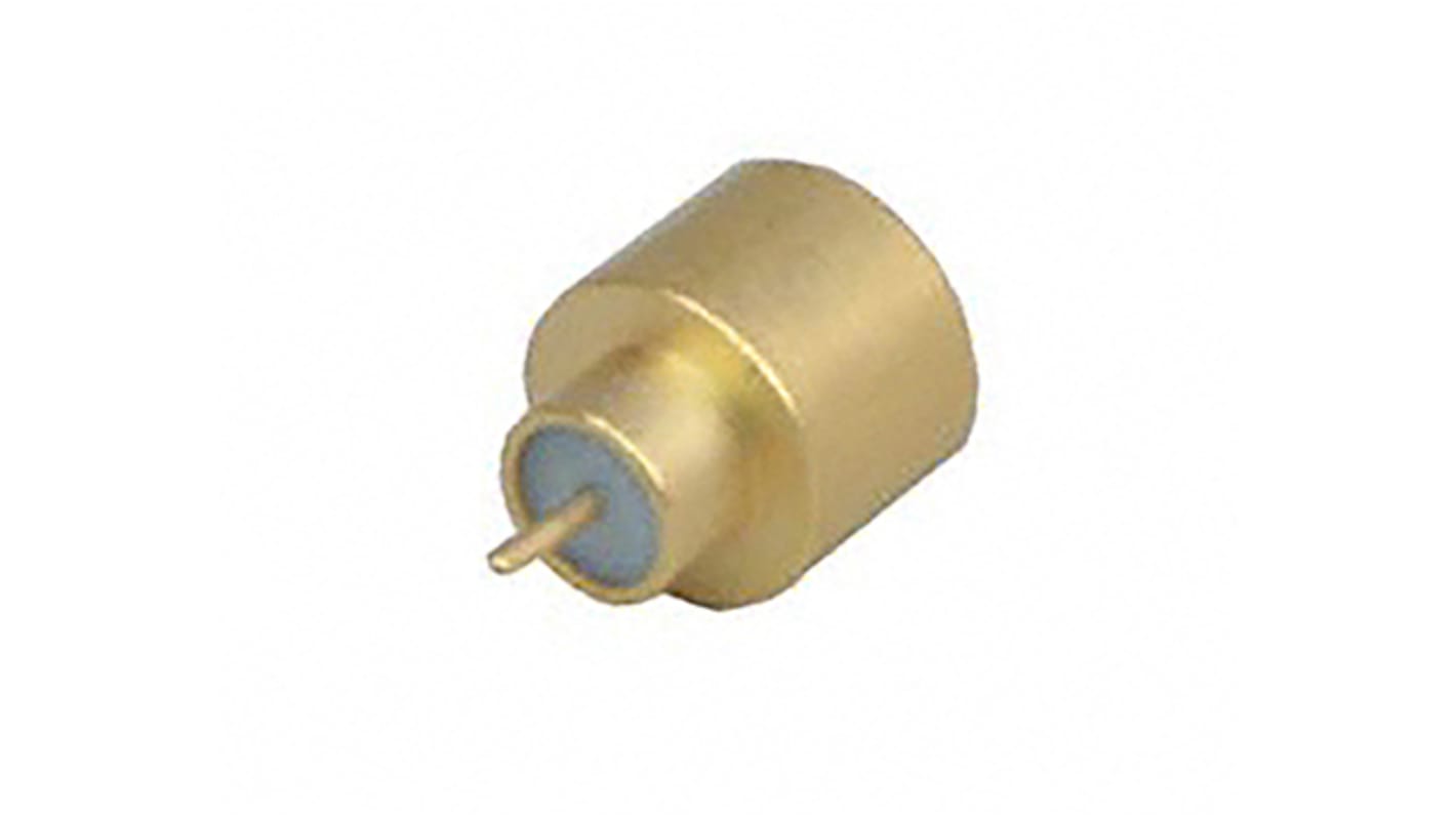 Cinch Connectors, Plug Feed Through SMP Connector, 50Ω, Solder Termination, Straight Body