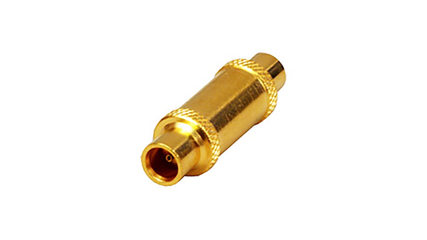 Cinch Connectors MCX Series, jack MCX Connector, 75Ω, Straight Body