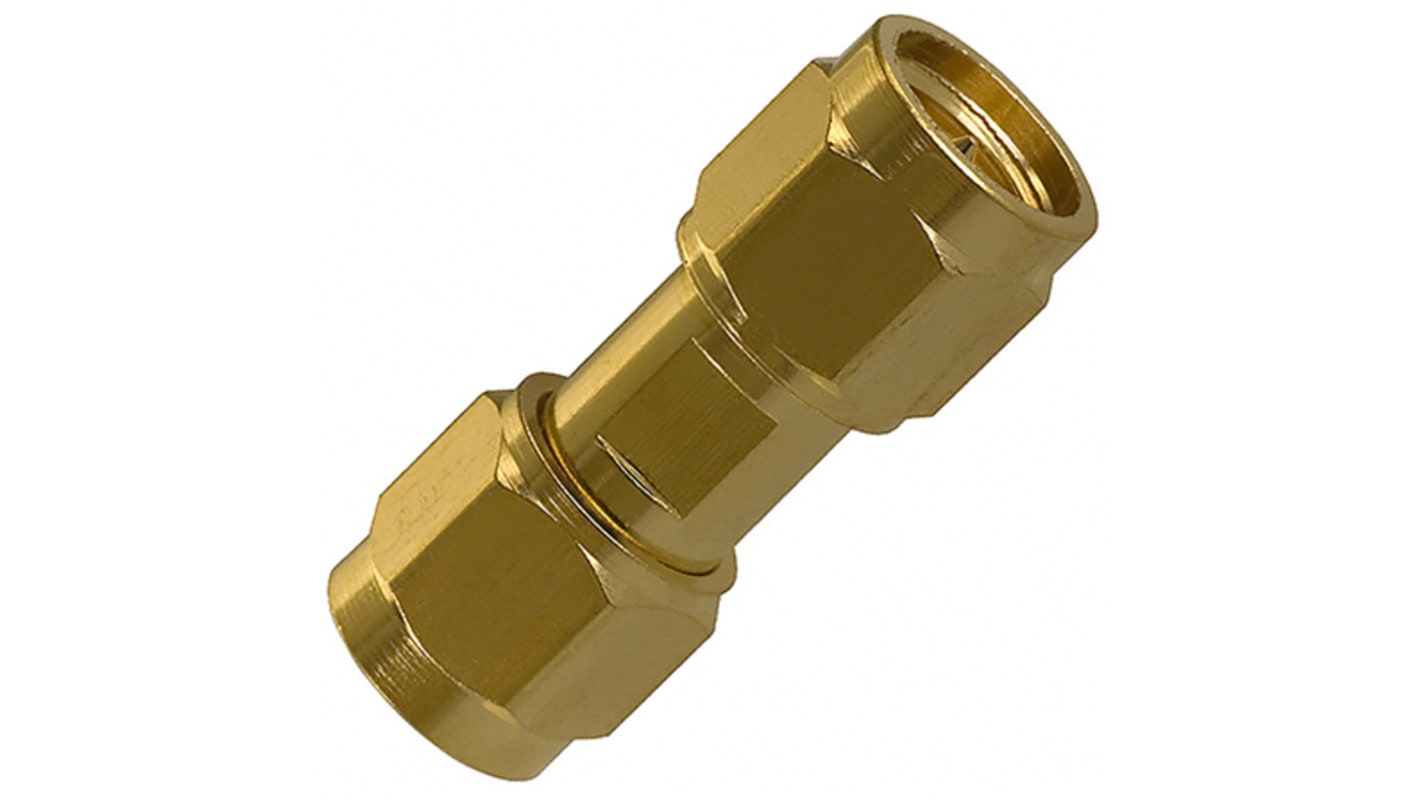 Cinch Connectors SMA Series, Plug SMA Connector, 50Ω, Straight Body