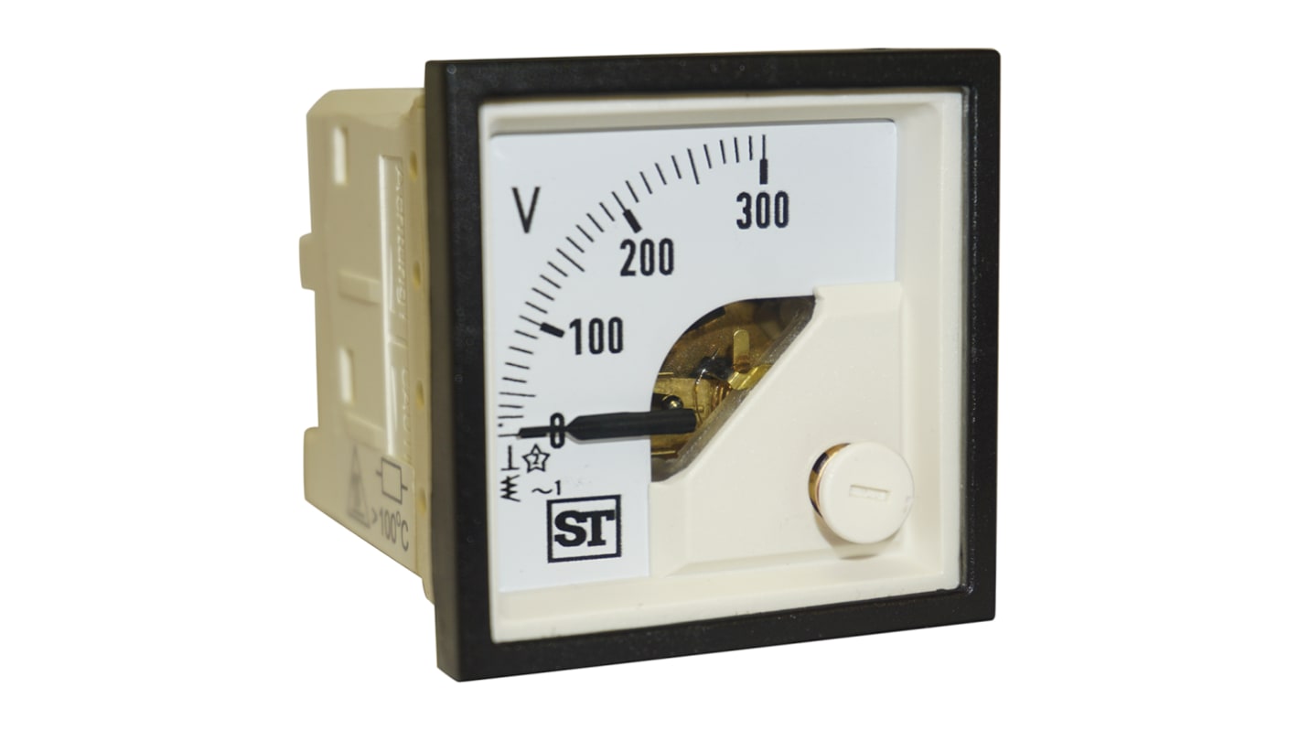 Sifam Tinsley Sigma Analoges Voltmeter AC, 45mm, 45mm, 54mm