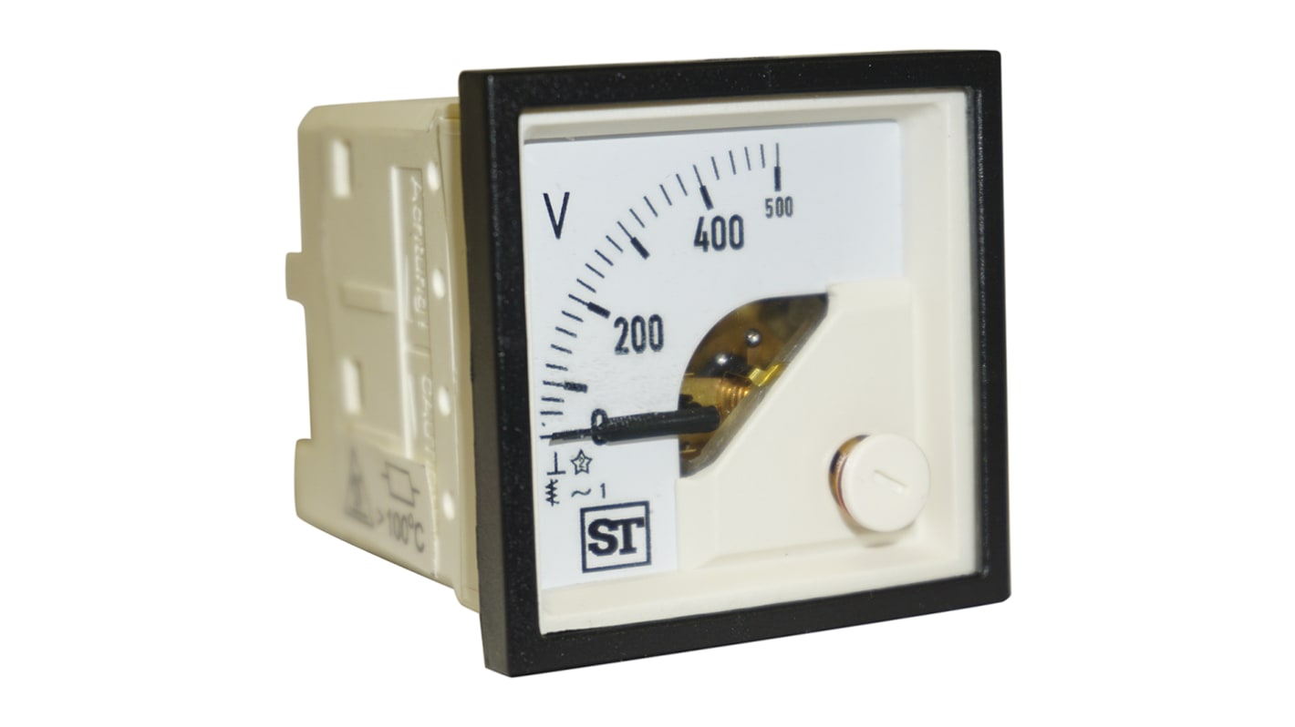 Sifam Tinsley Sigma Analoges Voltmeter AC, 45mm, 45mm, 54mm